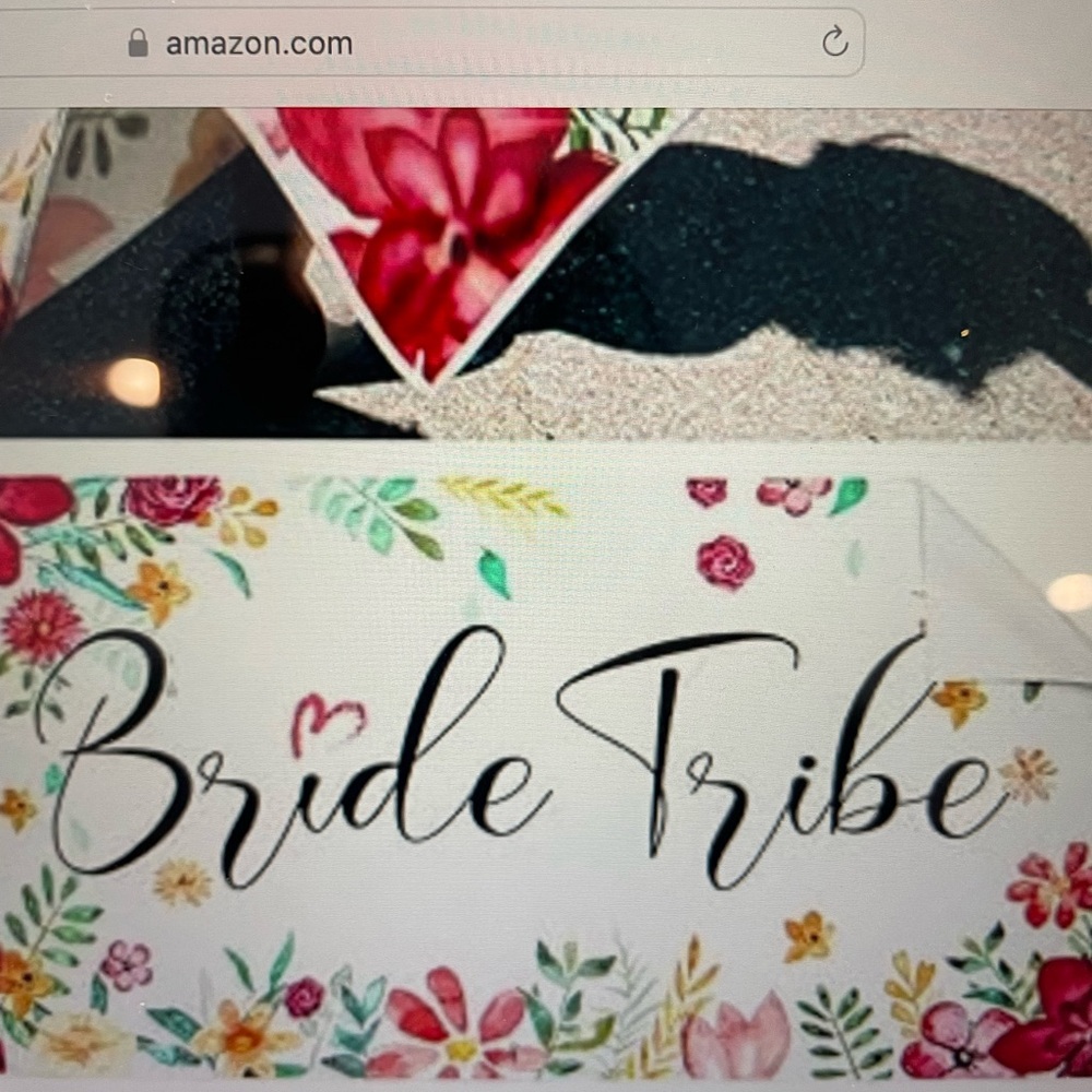 Bride Tribe 3 Towels with 3 Gift bags plus 6 Bracelets- New!